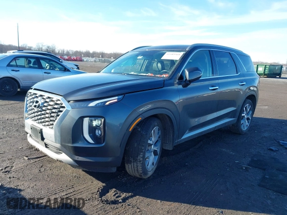 2020 Hyundai Palisade SEL z VIN KM8R4DHE0LU029784, wystawiony jako IAAI lot #41589568 z przebiegiem 61 804 mil mil oraz . Historia ofert i sprzedaży dostępna na DreamBid. Obrazek 2.
