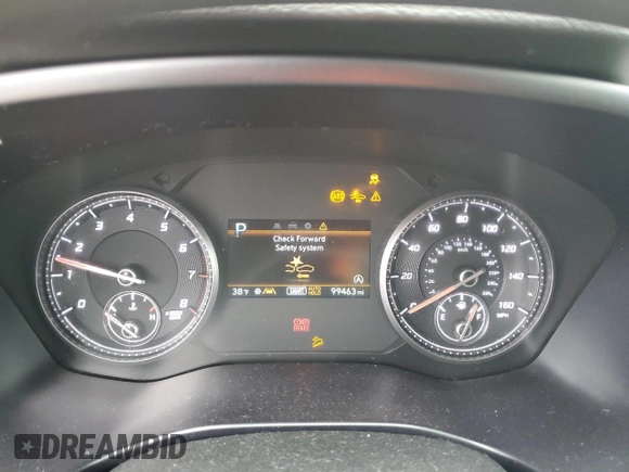 2021 Hyundai Santa Fe SE with VIN 5NMS1DAJ3MH369641, listed as a Copart auction lot 44532195 with 99,463 mi miles and Salvage Title. Bid and sale history available at carsss.com. Image 9.
