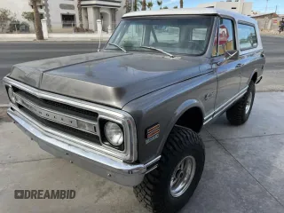 1970 Chevrolet Blazer z VIN KE180S120622, wystawiony jako Copart lot #84486404 z przebiegiem 25 000 mil mil oraz Czysty tytuł • Clean title. Historia ofert i sprzedaży dostępna na DreamBid. Obrazek 2.