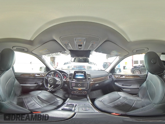 2017 Mercedes-Benz GLS 450 with VIN 4JGDF6EEXHA755388, listed as a Copart auction lot 55715184 with 72,675 mi miles and Salvage Title. Bid and sale history available at DreamBid. Image 13.