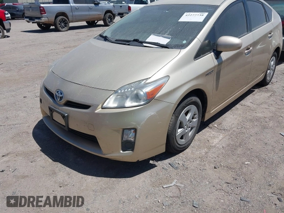 2011 Toyota Prius I with VIN JTDKN3DU5B1415255, listed as a IAAI auction lot 42277738 with Not Provided miles and . Bid and sale history available at DreamBid. Image 6.