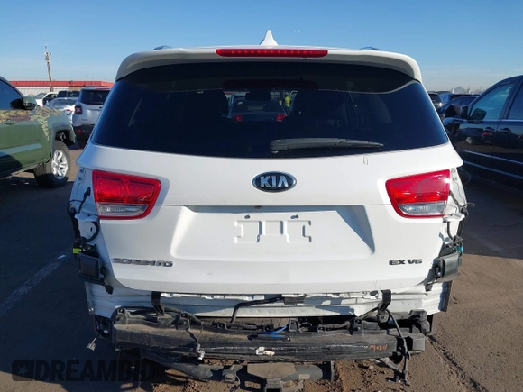 2018 Kia Sorento EX with VIN 5XYPHDA5XJG427027, listed as a IAAI auction lot 41609060 with 191,341 mi miles and . Bid and sale history available at DreamBid. Image 17.