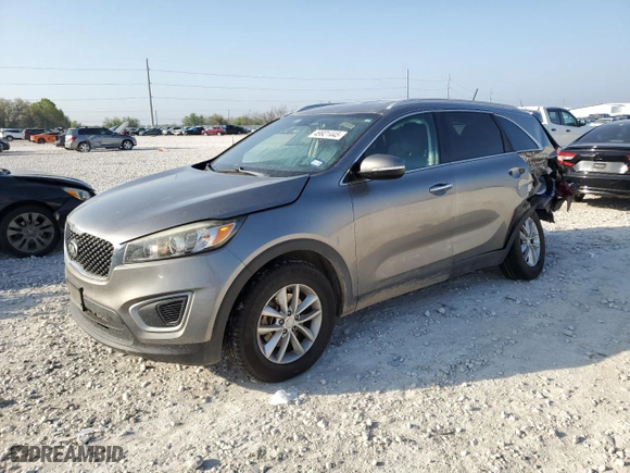 2017 Kia Sorento L with VIN 5XYPG4A33HG259405, listed as a Copart auction lot 49921445 with 128,183 mi miles and Salvage Title. Bid and sale history available at carsss.com. Image 1.