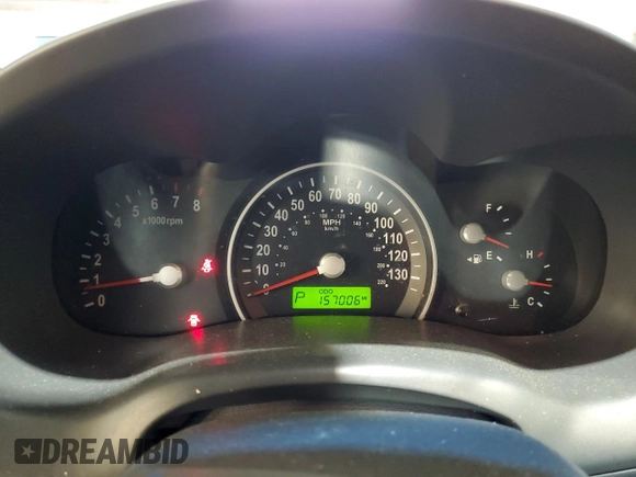 2010 Kia Sedona LX with VIN KNDMG4C3XA6355279, listed as a Copart auction lot 74080134 with 157,006 mi miles and Salvage Title. Bid and sale history available at carsss.com. Image 9.