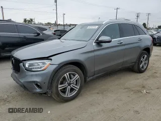 2020 Mercedes-Benz GLC 300 with VIN W1N0G8DB4LF802826, listed as a Copart auction lot 66197315 with 59,211 mi miles and Salvage title. Bid and sale history available at DreamBid. Image 1.