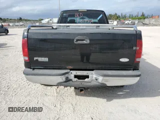 2001 Ford Super Duty F-250 XL with VIN 1FTNX21L91EC07772, listed as a Copart auction lot 45503435 with 0 mi miles and Salvage Title. Bid and sale history available at carsss.com. Image 6.