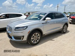 2020 Lincoln Nautilus Standard with VIN 2LMPJ6J9XLBL28749, listed as a Copart auction lot 61239985 with 42,593 mi miles and Salvage title. Bid and sale history available at DreamBid. Image 1.