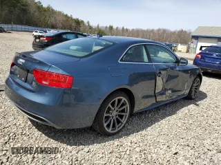 2016 Audi A5 Premium with VIN WAUD2AFR4GA001175, listed as a Copart auction lot 53177655 with 76,380 mi miles and Salvage title. Bid and sale history available at DreamBid. Image 3.