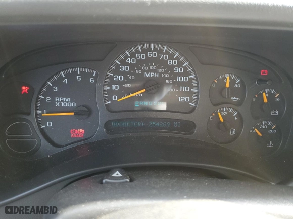 2004 Chevrolet Tahoe LT with VIN 1GNEC13Z04R312597, listed as a Copart auction lot 47779495 with 254,269 mi miles and Salvage Title. Bid and sale history available at carsss.com. Image 9.