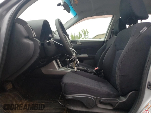 2012 Subaru Forester X with VIN JF2SHABCXCH466217, listed as a Copart auction lot 56293985 with 151,046 mi miles and Salvage Title. Bid and sale history available at DreamBid. Image 7.