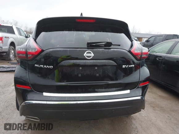 2020 Nissan Murano SV with VIN 5N1AZ2BS7LN146936, listed as a IAAI auction lot 41967687 with 44,753 mi miles and . Bid and sale history available at DreamBid. Image 17.