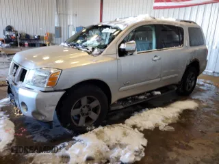 2005 Nissan Armada SE z VIN 5N1AA08B65N701736, wystawiony jako Copart lot #46061245 z przebiegiem 113 572 mil mil oraz Nie do naprawy • Non repairable. Historia ofert i sprzedaży dostępna na DreamBid. Obrazek 1.