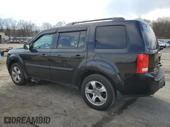 2012 Honda Pilot EX-L with VIN 5FNYF4H73CB027144, listed as a Copart auction lot 50117635 with 148,236 mi miles and Clean Title. Bid and sale history available at DreamBid. Image 2.