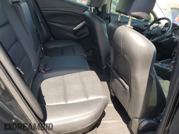 2017 Mazda Mazda6 Touring with VIN JM1GL1V54H1148321, listed as a Copart auction lot 52502115 with 43,507 mi miles and Salvage Title. Bid and sale history available at carsss.com. Image 10.