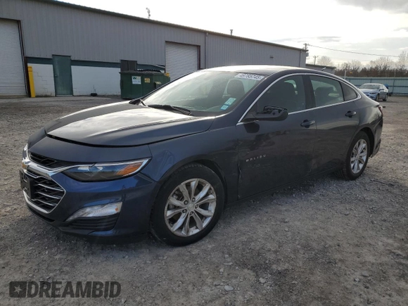 2020 Chevrolet Malibu LT with VIN 1G1ZD5STXLF008925, listed as a Copart auction lot 49785745 with 86,986 mi miles and Salvage Title. Bid and sale history available at DreamBid. Image 1.