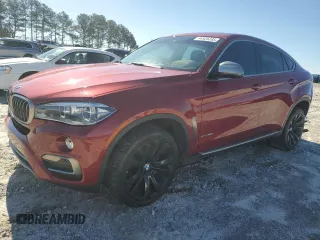 2018 BMW X6 sDrive35i with VIN 5UXKU0C51J0G69806, listed as a Copart auction lot 44925285 with 50,606 mi miles and Salvage Title. Bid and sale history available at carsss.com. Image 1.