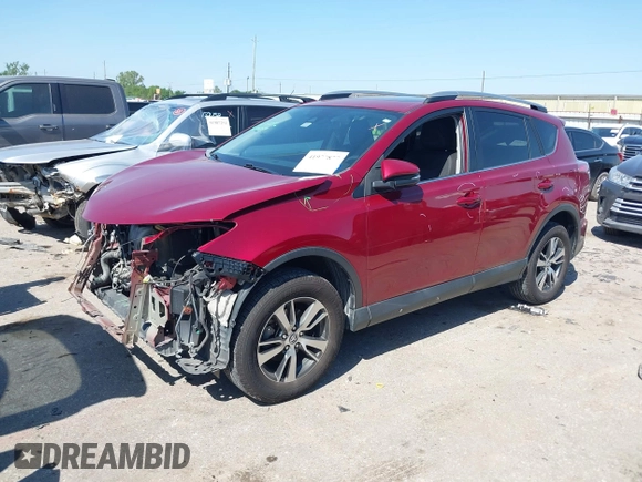 2018 Toyota RAV4 XLE with VIN 2T3WFREV8JW425464, listed as a IAAI auction lot 41977877 with 142,265 mi miles and . Bid and sale history available at carsss.com. Image 17.