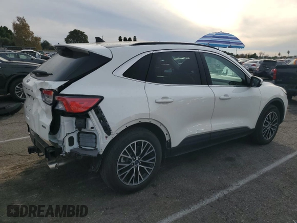 2022 Ford Escape Titanium Plug-In Hybrid с VIN 1FMCU0LZ8NUB45858, выставлен на аукционе Copart как лот 84727544 с пробегом 8 612 миль миль и Списание • Salvage title. История ставок и продаж доступна на DreamBid. Изображение 3.