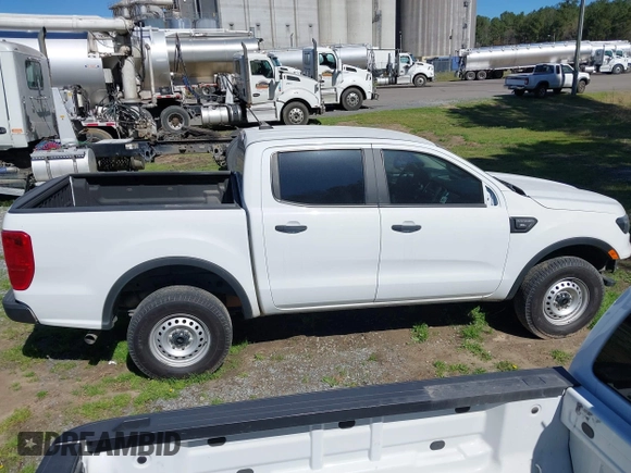 2022 Ford Ranger XL with VIN 1FTER4EH5NLD12631, listed as a IAAI auction lot 41852909 with 93,070 mi miles. Bid and sale history available at carsss.com. Image 13.