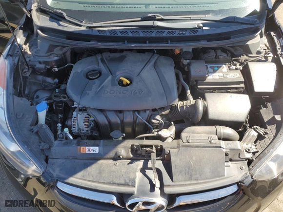 2013 Hyundai Elantra GLS PZEV with VIN KMHDH4AE8DU693485, listed as a Copart auction lot 50629015 with 94,808 mi miles and Salvage Title. Bid and sale history available at carsss.com. Image 11.