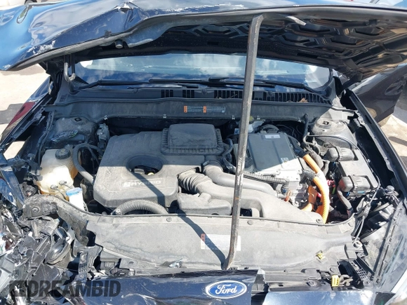 2020 Ford Fusion Hybrid SE with VIN 3FA6P0LU9LR161722, listed as a IAAI auction lot 42187436 with 49,376 mi miles. Bid and sale history available at carsss.com. Image 10.