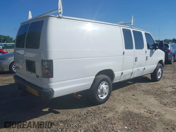 2008 Ford Econoline Cargo Commercial with VIN 1FTNS24L98DB41492, listed as a IAAI auction lot 42358047 with 246,023 mi miles and . Bid and sale history available at DreamBid. Image 4.
