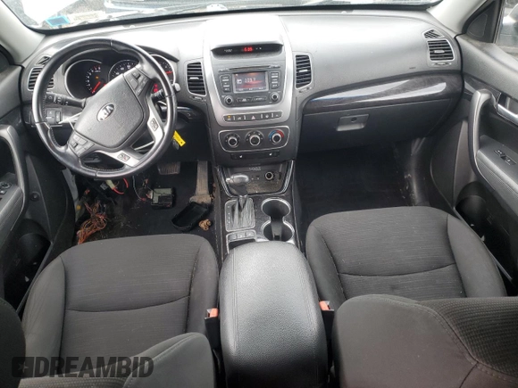2014 Kia Sorento LX with VIN 5XYKTCA62EG506628, listed as a Copart auction lot 52895625 with 133,674 mi miles and Salvage Title. Bid and sale history available at carsss.com. Image 8.
