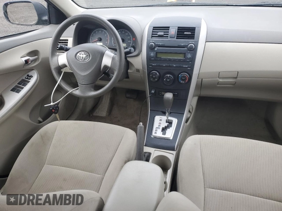 2010 Toyota Corolla with VIN 2T1BU4EE2AC528459, listed as a Copart auction lot 52797495 with 25,809 mi miles and Salvage Title. Bid and sale history available at carsss.com. Image 8.
