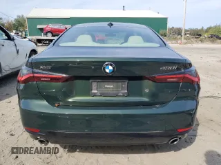 2021 BMW 4 Series 430i xDrive with VIN WBA73AP01MCG39963, listed as a Copart auction lot 71207314 with 58,983 mi miles and Salvage Title. Bid and sale history available at carsss.com. Image 6.