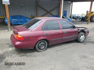 1998 Chevrolet Prizm Lsi with VIN 1Y1SK5287WZ416274, listed as a Copart auction lot 54705335 with 103,304 mi miles and Salvage Title. Bid and sale history available at carsss.com. Image 3.