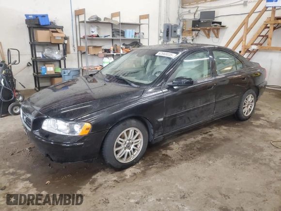 2005 Volvo S60 with VIN YV1RS612752478006, listed as a Copart auction lot 62668035 with 155,952 mi miles and Clean title. Bid and sale history available at DreamBid. Image 1.