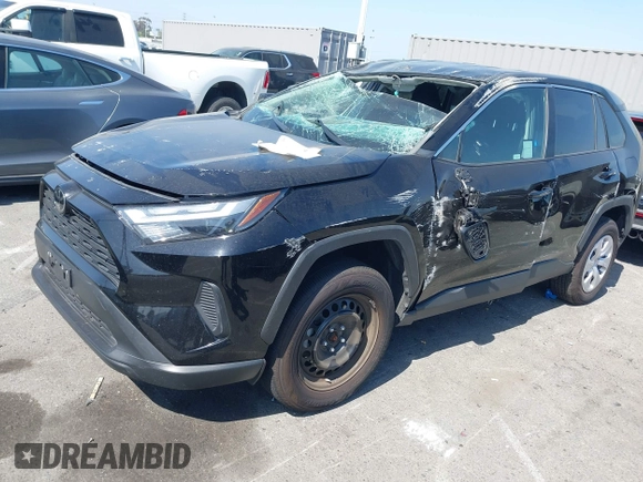 2023 Toyota RAV4 LE with VIN 2T3F1RFV0PC357541, listed as a IAAI auction lot 42348266 with 43,451 mi miles and . Bid and sale history available at DreamBid. Image 17.