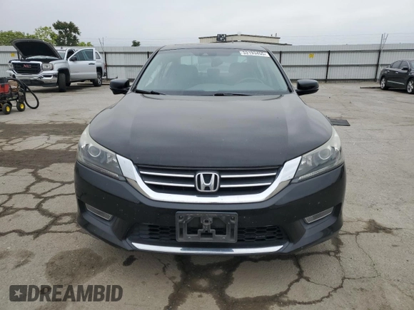 2013 Honda Accord Sdn EX-L with VIN 1HGCR2F8XDA231713, listed as a Copart auction lot 53193455 with 100,268 mi miles and Salvage Title. Bid and sale history available at carsss.com. Image 5.