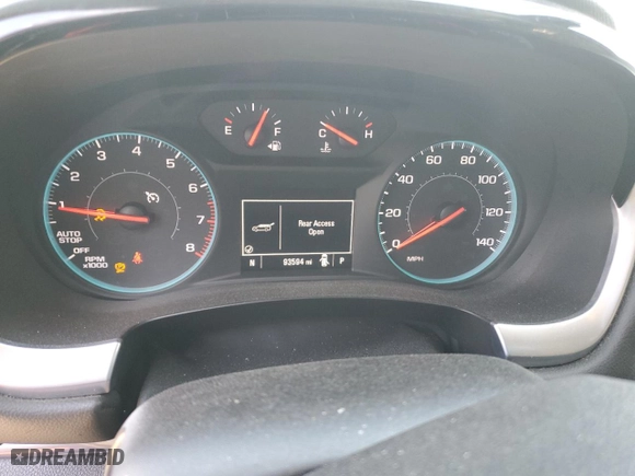 2021 Chevrolet Traverse LS with VIN 1GNERFKWXMJ194463, listed as a Copart auction lot 46158605 with 93,594 mi miles and Non Repairable. Bid and sale history available at carsss.com. Image 9.