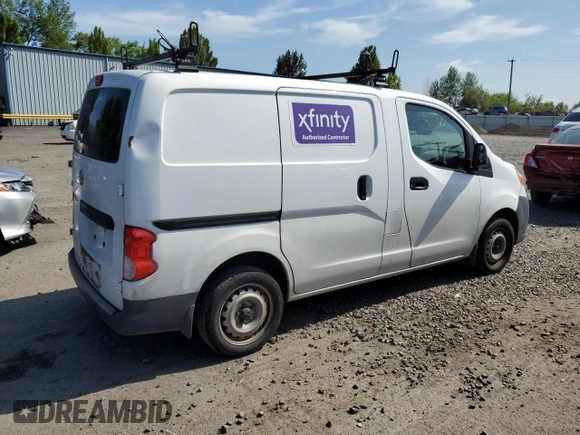 2016 Nissan NV200 S with VIN 3N6CM0KN7GK697743, listed as a Copart auction lot 59375205 with 253,300 mi miles and Salvage title. Bid and sale history available at DreamBid. Image 3.