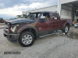 2015 Ford F-250 Lariat with VIN 1FT7W2B65FEA81695, listed as a Copart auction lot 63207315 with Not provided miles and Salvage title. Bid and sale history available at DreamBid. Image 1.