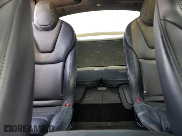 2022 Tesla Model X with VIN 7SAXCBE52NF362994, listed as a Copart auction lot 49850475 with 55,506 mi miles and Salvage Title. Bid and sale history available at DreamBid. Image 10.