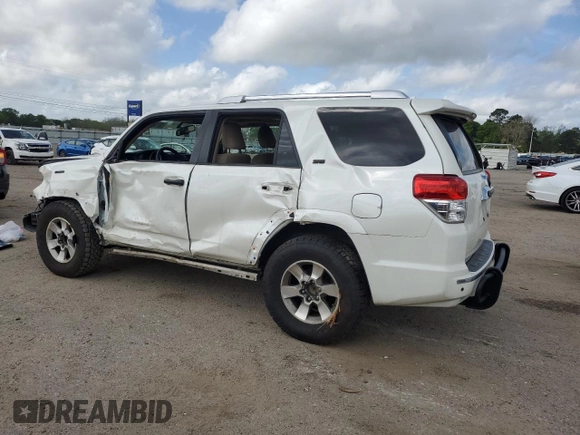 2013 Toyota 4Runner SR5 with VIN JTEZU5JR8D5062076, listed as a Copart auction lot 50718195 with 76,226 mi miles and Salvage Title. Bid and sale history available at DreamBid. Image 2.