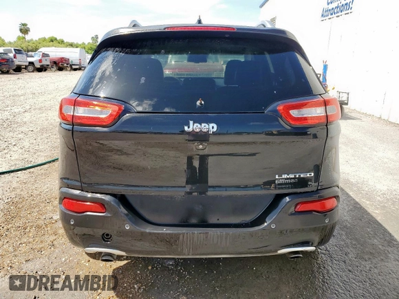 2014 Jeep Cherokee Limited with VIN 1C4PJLDS5EW115108, listed as a Copart auction lot 65480775 with 181,043 mi miles and Clean title. Bid and sale history available at DreamBid. Image 6.