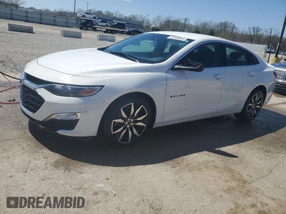 2023 Chevrolet Malibu RS with VIN 1G1ZG5ST6PF253170, listed as a Copart auction lot 52100645 with 19,005 mi miles and Salvage Title. Bid and sale history available at DreamBid. Image 1.