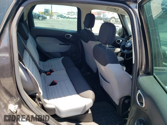 2014 FIAT 500L Easy with VIN ZFBCFABH6EZ027696, listed as a Copart auction lot 64708874 with 93,284 mi miles and Salvage Title. Bid and sale history available at carsss.com. Image 10.