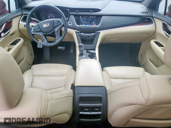 2019 Cadillac XT5 Luxury FWD with VIN 1GYKNCRS5KZ157693, listed as a Copart auction lot 50543145 with 90,159 mi miles and Salvage Title. Bid and sale history available at DreamBid. Image 8.