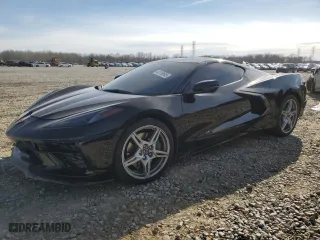 2024 Chevrolet Corvette 1LT with VIN 1G1YA2D41R5108533, listed as a Copart auction lot 48159845 with 5,610 mi miles and Salvage Title. Bid and sale history available at carsss.com. Image 1.