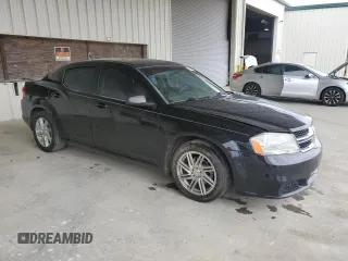 2013 Dodge Avenger SE with VIN 1C3CDZAB8DN742648, listed as a Copart auction lot 50148915 with 212,580 mi miles and Salvage Title. Bid and sale history available at carsss.com. Image 4.
