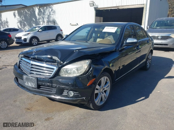 2008 Mercedes-Benz C-Class 3.0L Sport with VIN WDDGF54XX8F068029, listed as a IAAI auction lot 41626868 with 86,375 mi miles. Bid and sale history available at carsss.com. Image 2.