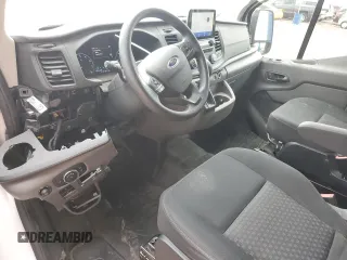 2021 Ford Transit Cargo with VIN 1FTYE1Y86MKB00604, listed as a Copart auction lot 69333594 with 60,464 mi miles and Salvage Title. Bid and sale history available at carsss.com. Image 8.