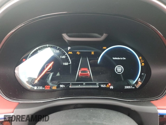 2022 Genesis GV70 Sport with VIN KMUMCDTC5NU061475, listed as a Copart auction lot 69510014 with 20,051 mi miles and Salvage title. Bid and sale history available at DreamBid. Image 9.