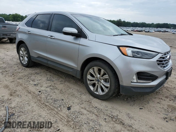 2020 Ford Edge Titanium с VIN 2FMPK4K94LBB35427, выставлен на аукционе Copart как лот 59682805 с пробегом 102 994 миль миль и Списание • Salvage title. История ставок и продаж доступна на DreamBid. Изображение 4.