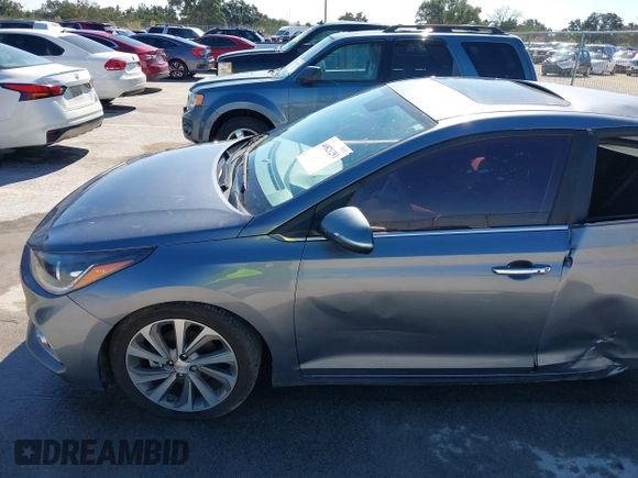 2019 Hyundai Accent Limited with VIN 3KPC34A3XKE069177, listed as a IAAI auction lot 40821291 with 90,855 mi miles. Bid and sale history available at carsss.com. Image 19.