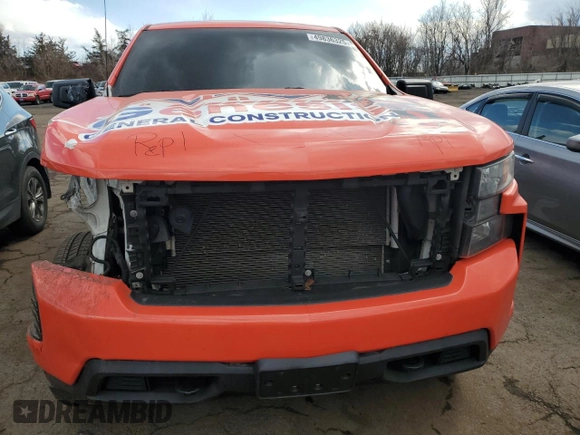 2019 Chevrolet Silverado 1500 Custom with VIN 3GCPYBEH8KG216596, listed as a Copart auction lot 49836325 with 165,756 mi miles and Salvage Title. Bid and sale history available at DreamBid. Image 5.